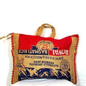 Upcycled Rice Bag